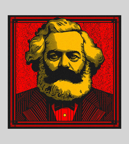 Collab: Debashish Chakrabarty – Karl Marx Mens Tee