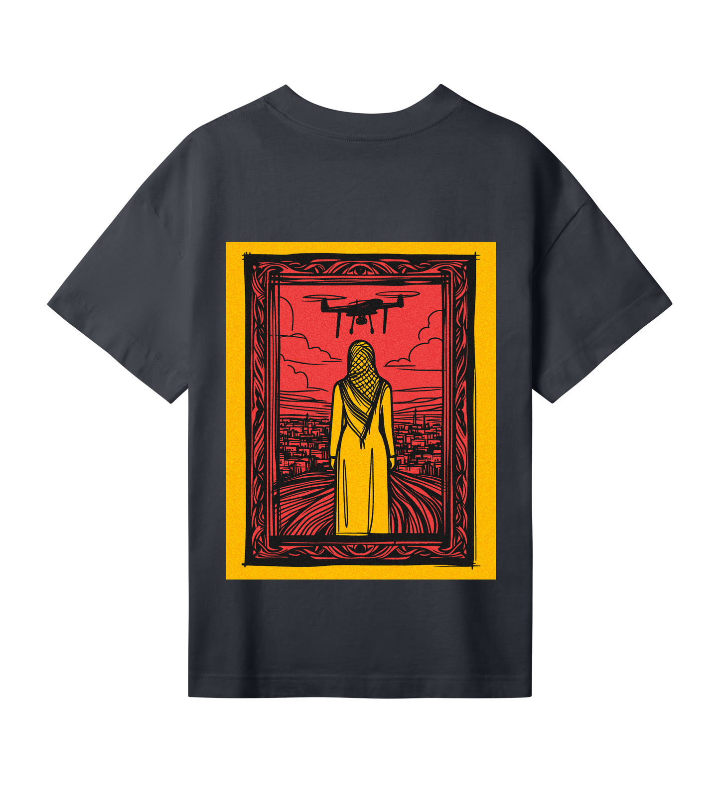 Collab: Debashish Chakrabarty – Drone Womens Tee