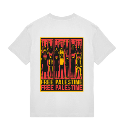 Collab: Debashish Chakrabarty – Free Palestine Mens Tee